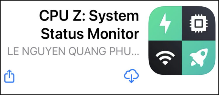 אפליקציית System Status Monitor ב- App Store