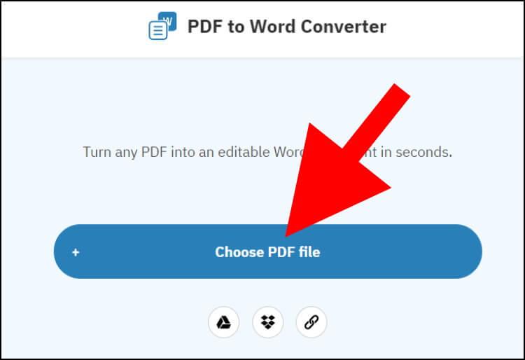 העלו את קובץ ה- PDF שאתם מעוניינים להמיר לאתר