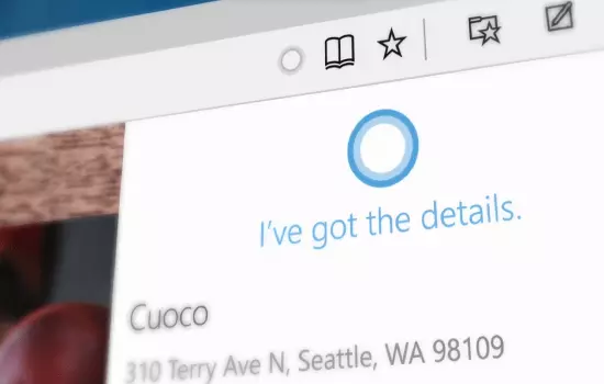 Cortana היועצת הקולית בדפדפן החדש של מיקרוסופט Edge