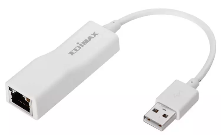 מתאם רשת מומלץ מ- USB 2.0 ל- Ethernet של Edimax