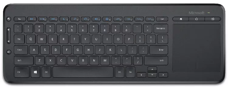 מקלדת אלחוטית מומלצת Microsoft All-in-One Media Keyboard