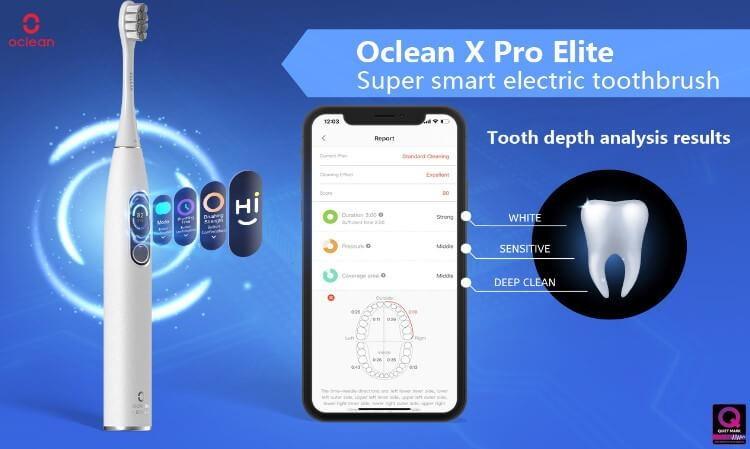 מברשת שיניים חשמלית חכמה Oclean X Pro Elite