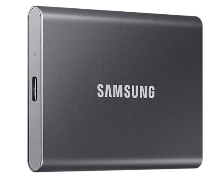 כונן חיצוני מומלץ ליוצרי תוכן, עורכי וידאו וצלמים Samsung Portable SSD T7
