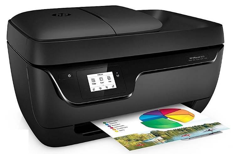 מדפסת משולבת אלחוטית HP Officejet 3830