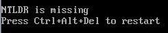 תיקון NTLDR MISSING
