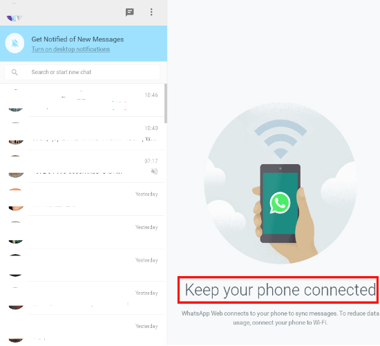 Whatsapp במחשב/
