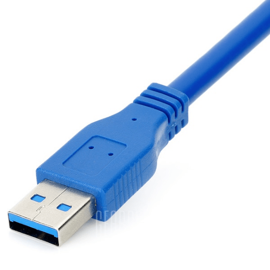 כבל USB 3.0 Type A זכר/