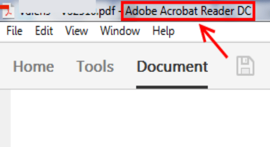 פתיחת הקובץ באמצעות adobe reader/