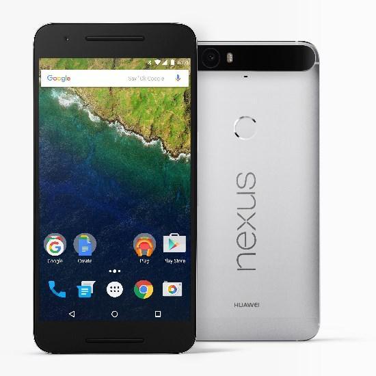 Nexus 6P מלפנים ומאחור/