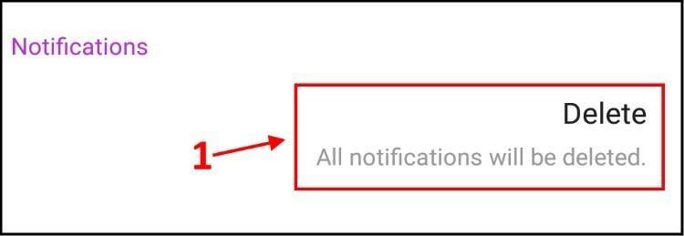 כיצד למחוק הודעות והתראות מאפליקציית Notisave