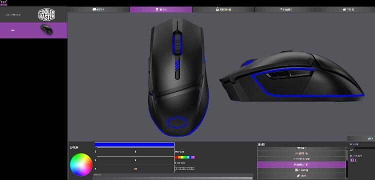 תוכנת MasterPlus+ לעכברים של Cooler Master