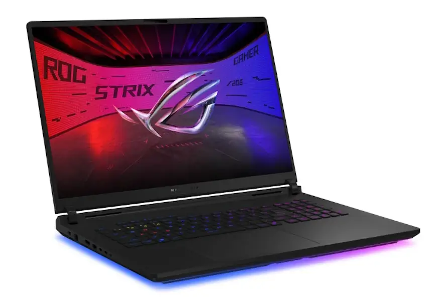 ה- ROG Strix Scar 18 G835 מגיע עם מסך גדול בגודל 18 אינץ' עם פאנל מיני לד