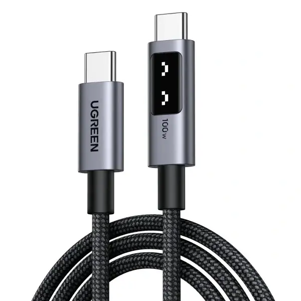 כבל איכותי המיועד לטעינה מהירה בהספק 100 ואט Uno USB-C to USB-C Cable