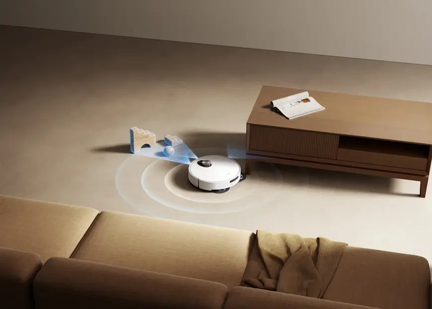 השואב שוטף הרובוטי Xiaomi Robot Vacuum 5 מזהה חפצים בסביבה