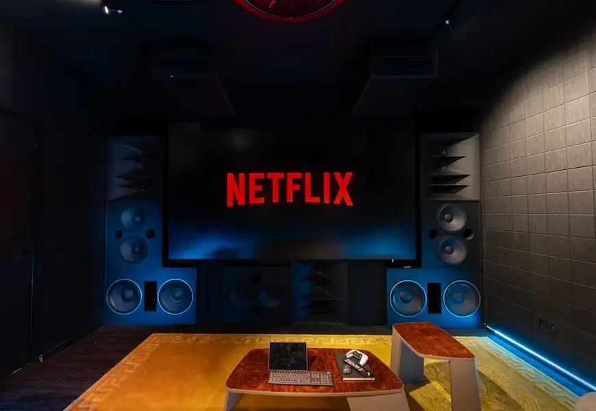 הסלון בבית הקונספט של סמסונג