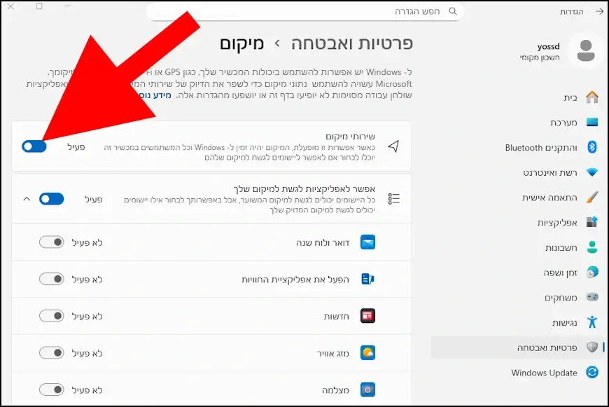 שירותי מיקום