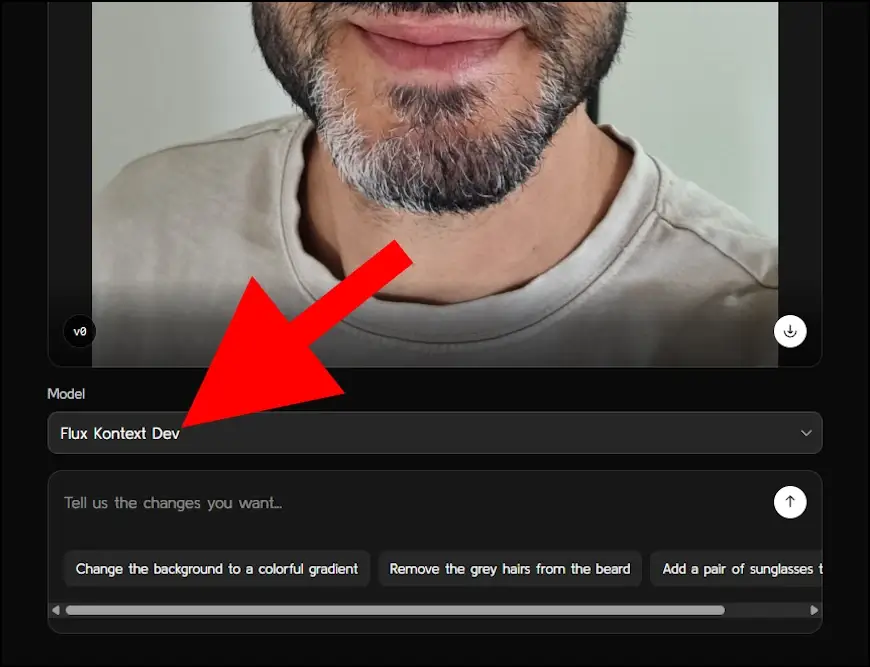 בחרו את המודל שיערוך לכם את התמונה