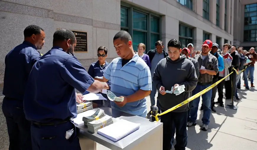 הממשלה מחלקת כסף לאזרחים