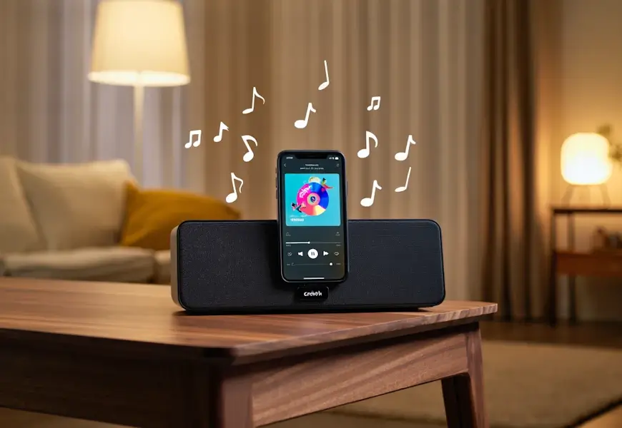 אייפון כנגן מוזיקה קבוע