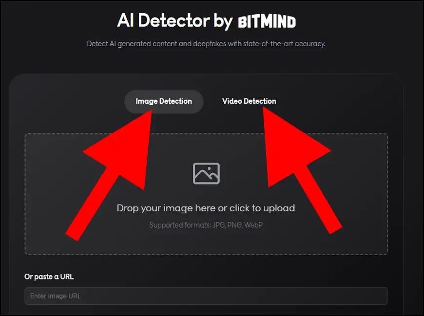 זיהוי תמונה או סרטון שנוצרו על ידי בינה מלאכותית