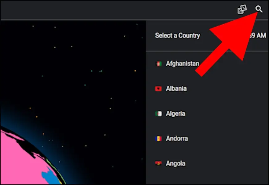 חיפוש ערוצי טלוויזיה ומדינות באתר TV Garden