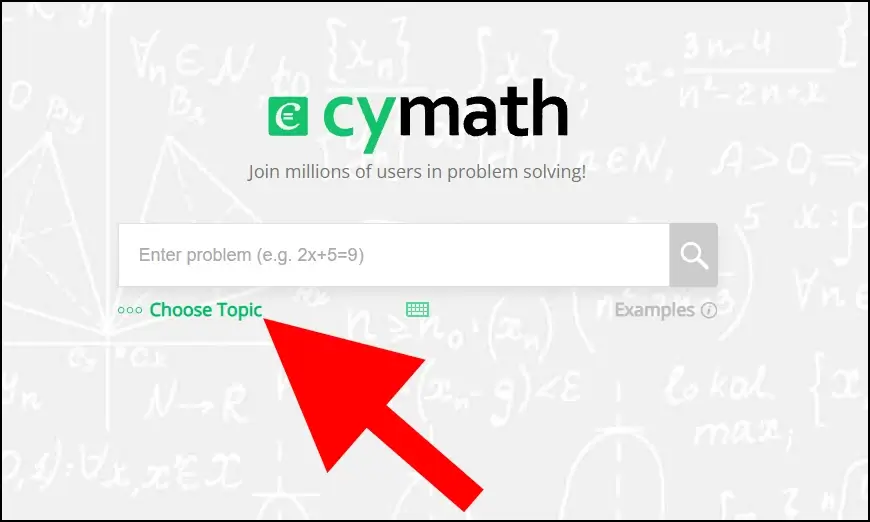 בחירת נושא במתמטיקה