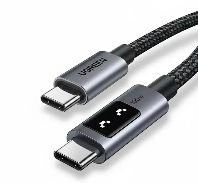 כבל טעינה איכותי עם מסך