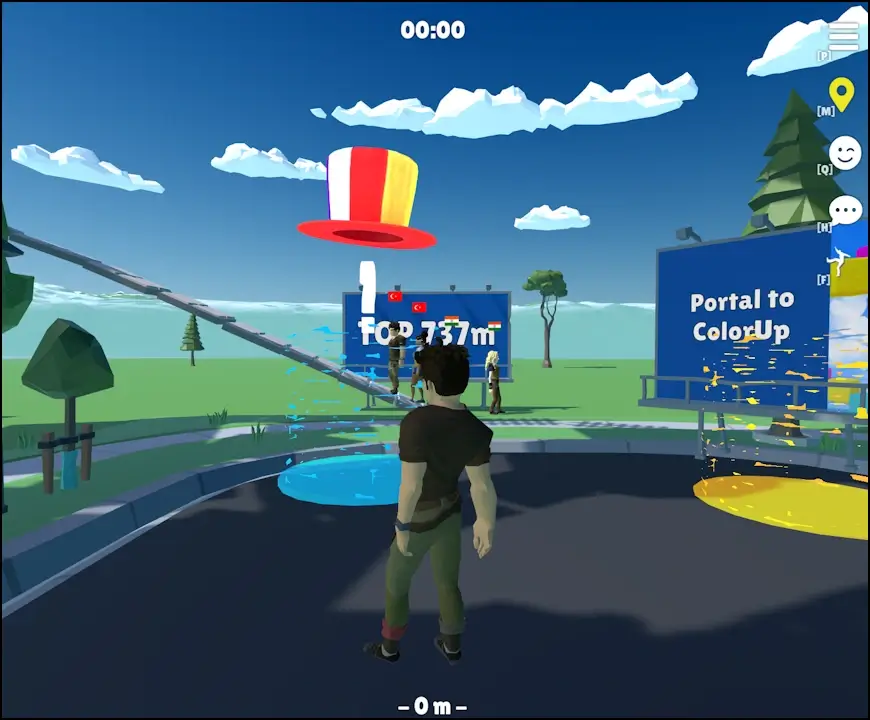 המסך הראשי ב- SimplyUp