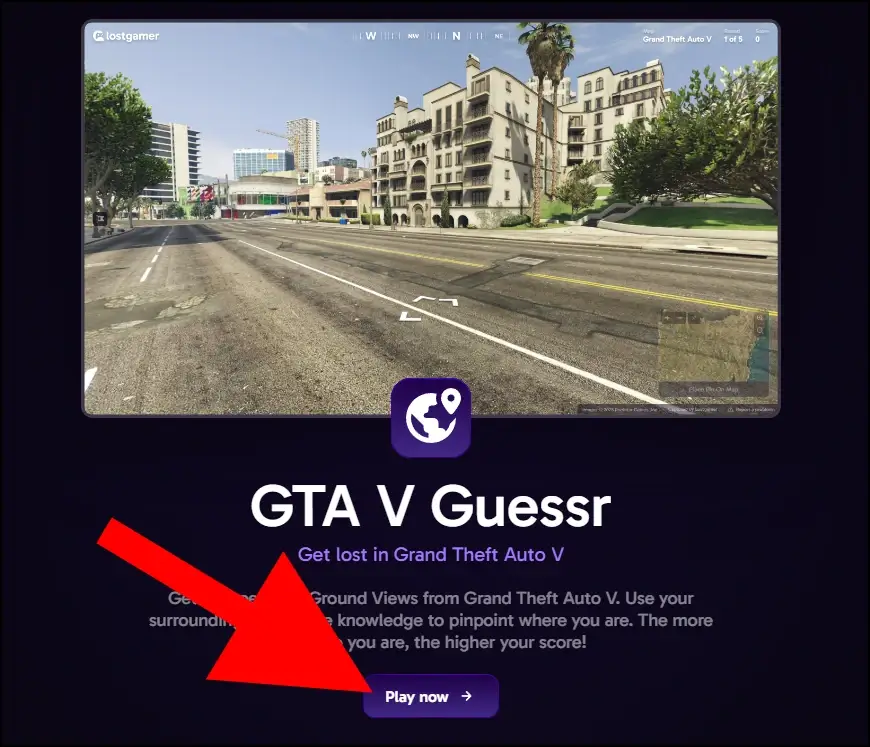 לחצו על הלחצן Play now