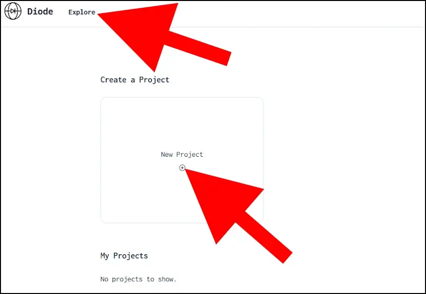 יצירת פרויקט חדש או התבססות על פרויקט קיים