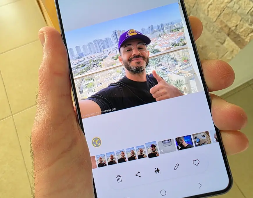 עריכת תמונות עם AI ב- Galaxy S26 Ultra