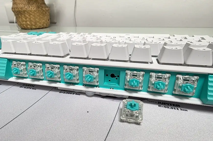 המתגים האנלוגיים של ה- G512 X