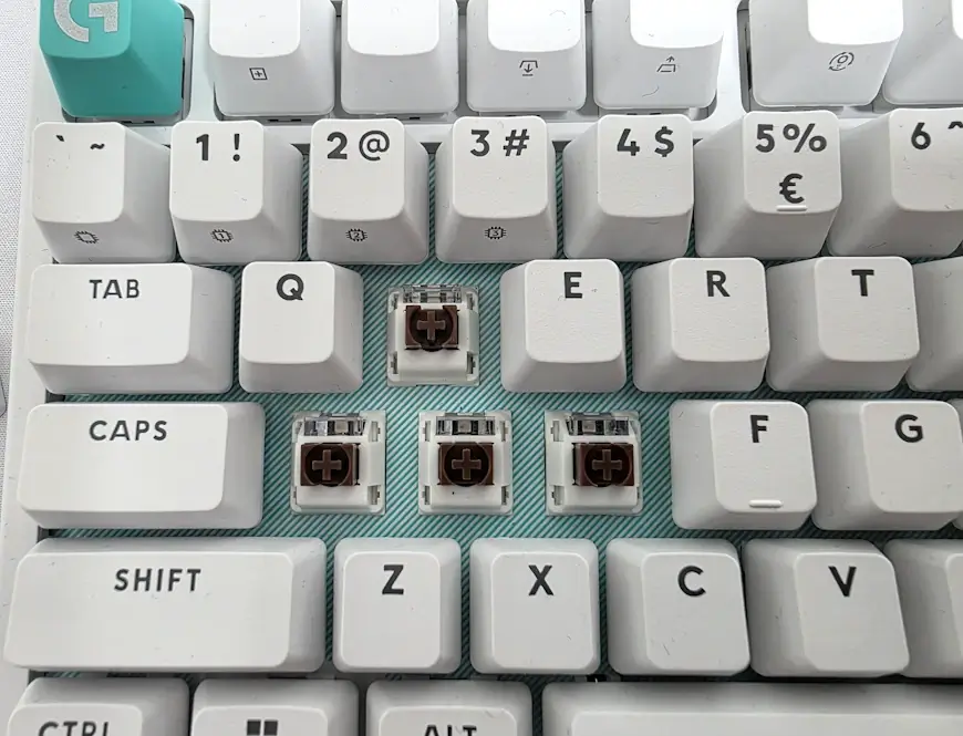 החלפת מתגים ב- G512 X