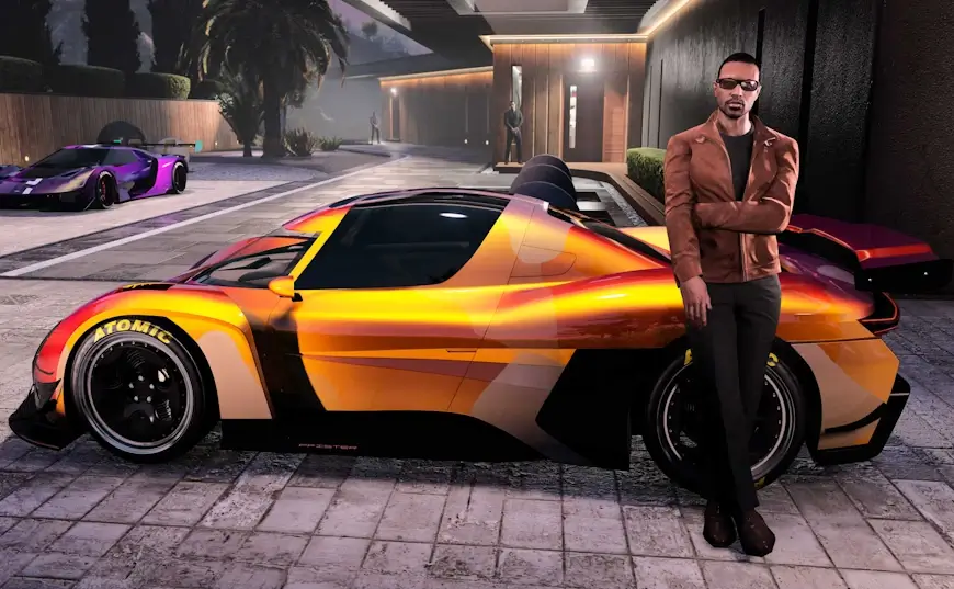 סצנה מהמשחק GTA Online