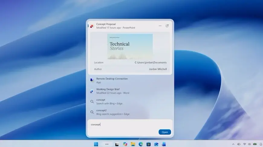 החיפוש כעת מהיר יותר ב- Windows 11